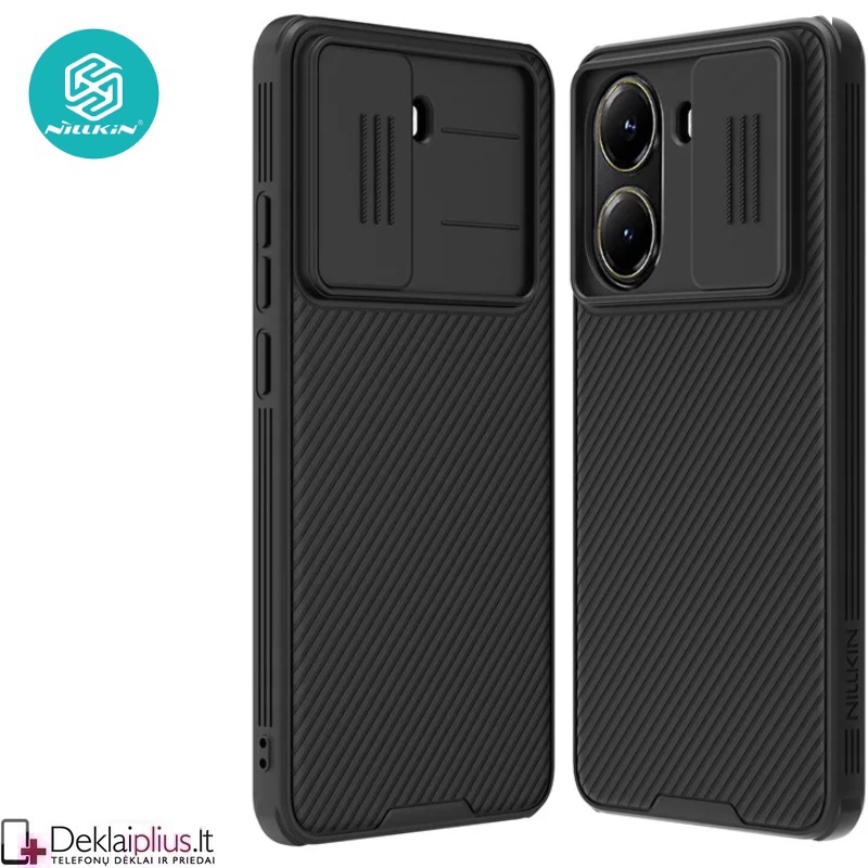Nillkin Camshield dėklas su kameros apsauga - juodas (Xiaomi Poco X7 Pro 5G) Nillkin Camshield dėklas su kameros apsauga - juodas (Xiaomi Poco X7 Pro 5G)